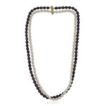 Collier en argent et Perle blanche de culture d'eau douce (TPC)