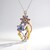 Collana in argento con Tanzanite (Gems en Vogue)