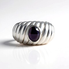Anello in argento con Opale Mezezo