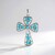 Pendentif en argent et Turquoise Sleeping Beauty
