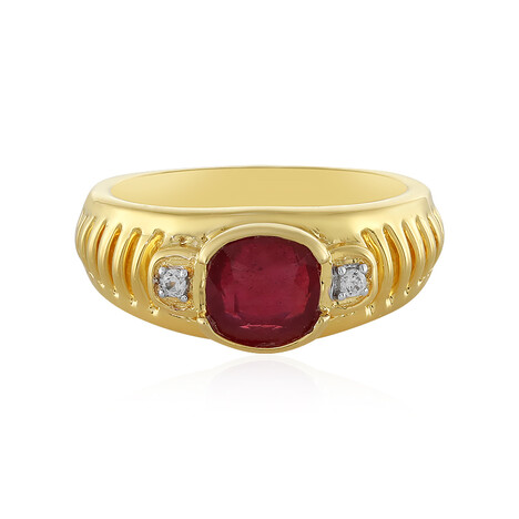 Madagascar Ruby Silver Ring