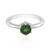 Russian Diopside Silver Ring