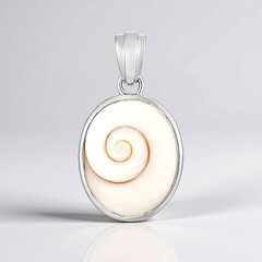 Ciondolo in argento con Occhio di Shiva