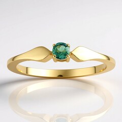Anello in oro con Alessandrite Brasiliana