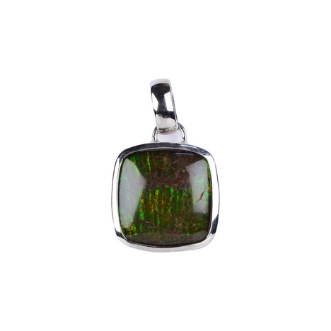 Pendentif en argent et Ammolite