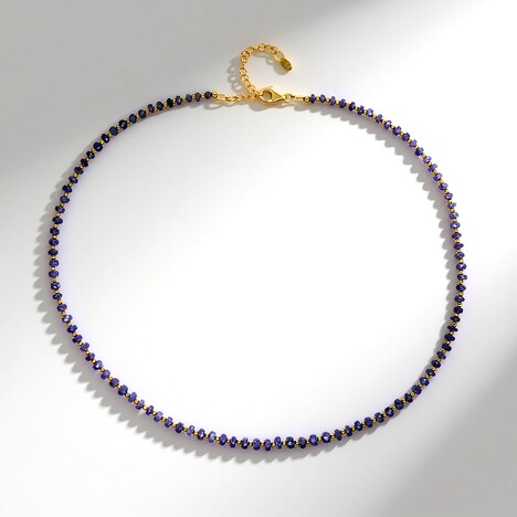 Collana in argento con Tanzanite