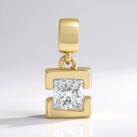 Ciondolo in oro con Diamante SI1 (G) (Annette)