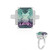 Bague en argent et Fluorite multicolore