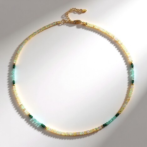 Collana in argento con Opale di Welo (Riya)