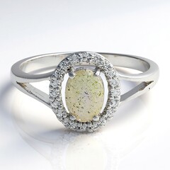 Anello in argento con Labradorite