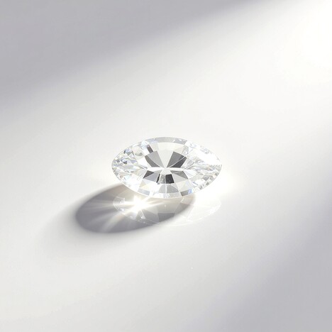 Gemma con Zaffiro Bianco 0,559 ct