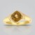 Anello in oro con Zircone Kings Plains Giallo