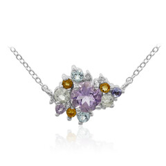 Collar en plata con Amatista de Bolivia