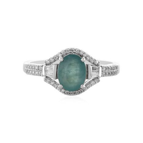 Anello in argento con Grandidierite