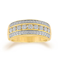 Bague en or et Diamant VVS1 (G)