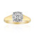 Anillo en oro con Diamante VVS1 (G) (Annette)