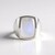 Zilveren ring met een Blauwe Maansteen (KM by Juwelo)