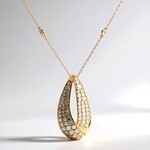 Collana in oro con Diamante Fancy SI2 (CIRARI)