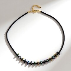 Collana in argento con Ematite Mistica