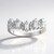 Bague en argent et Topaze blanche