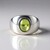 Anello in argento con Peridoto Arizona