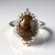 Anello in argento con Quarzo Dinosauro