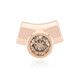 Gouden hanger met een VS1 Argyle-Rose de France-Diamant (Annette)