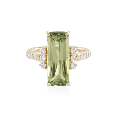 Farbwechsel-Diaspor-Goldring (AMAYANI)