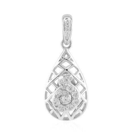 Pendentif en argent et Zircon (Remy Rotenier)