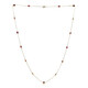 Collar en oro con Rubí de Mozambique AAA (CIRARI)
