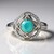 Anello in argento con Grandidierite