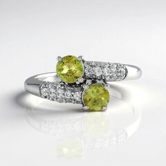 Anello in argento con Sfene