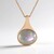 Collier en argent et Labradorite pourpre de Maniry (KM by Juwelo)