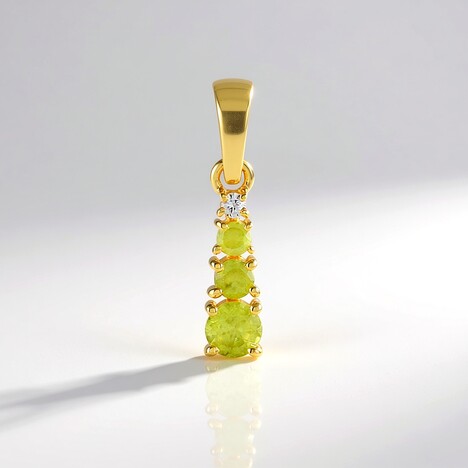 Ciondolo in argento con Sfene