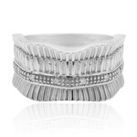 Anello in argento con Diamante I1 (G) (Annette)