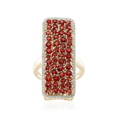 Anello in oro con Rubino Tanzania (de Melo)