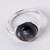 Anello in argento con Iperstene