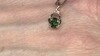 Colgante en oro con Turmalina verde Benedito