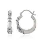 Tansanit-Silberohrringe (SAELOCANA)