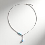 Collana in argento con Larimar