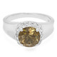 Anello in argento con Quarzo Champagne
