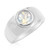 Anello in argento con Quarzo Blue Moon
