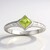 Anello in argento con Sfene