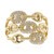 Gouden ring met I1 (H) Diamanten (CIRARI)