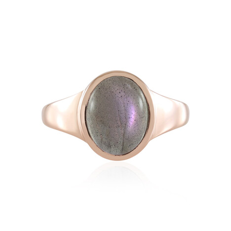 Anillo en plata con Labradorita púrpura de Maniry (KM by Juwelo)