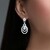 Zircon Silver Earrings