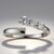 Anello in argento con Topazio Bianco