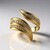 Bague en or et Diamant champagne I2 (de Melo Gold)