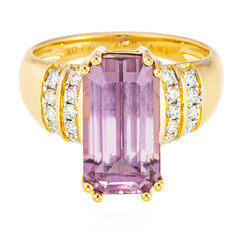 18K Pink Diaspore Gold Ring (AMAYANI)