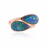 Anillo en plata con Ópalo de Mezezo (de Melo Essence)